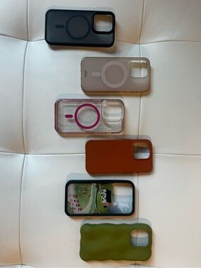 iPhone 15 Pro Cases set